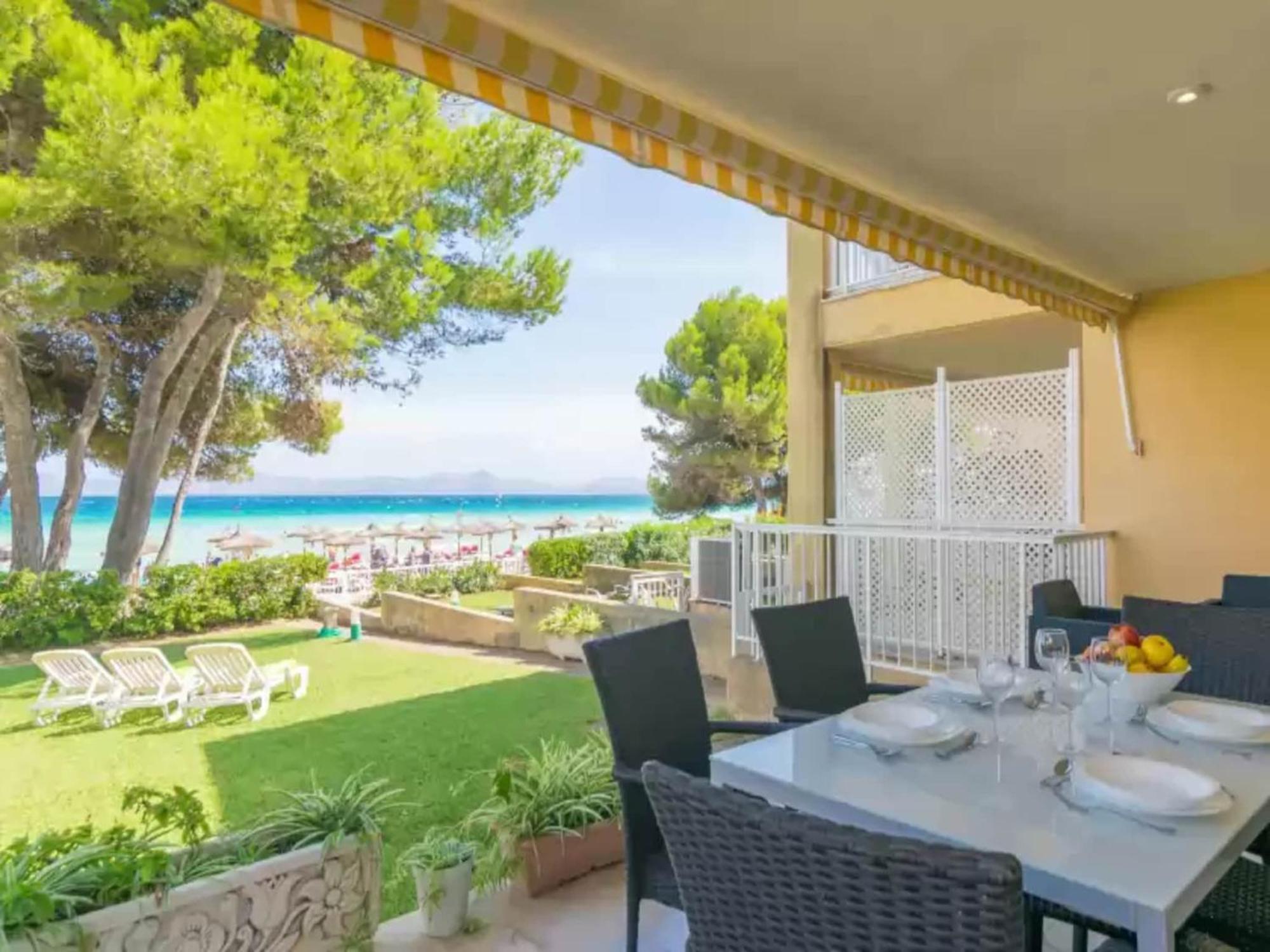 Apartment In Platja D'Alcudia Плая де Муро Екстериор снимка